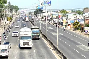 National Highway 51 clear on first day of New Year holiday