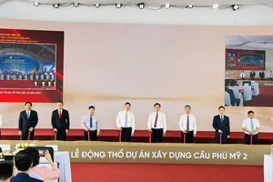 Phu My 2 Bridge construction project commenced