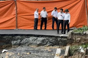 HCMC moves to address road subsidence on Ba Dinh Street