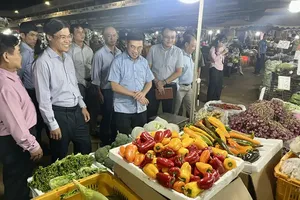 Wholesale markets in Ho Chi Minh City see surge in goods ahead of Tet