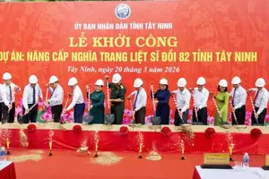 Tay Ninh breaks ground on upgrade of Hill 82 Martyrs’ Cemetery