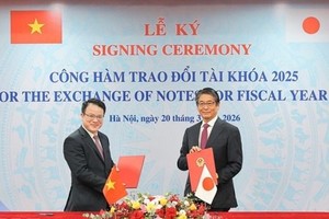 Vietnam, Japan sign exchange of notes for ODA loans to support green transition