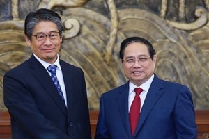 PM hosts Japanese Ambassador on sidelines of Thanh Hoa investment conference