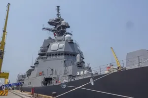 Japanese battleship Asahi arrives in Da Nang City for official visit