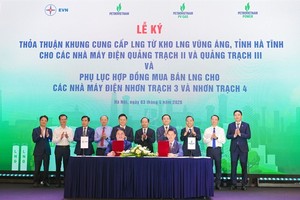 LNG supply agreements to key power projects signed