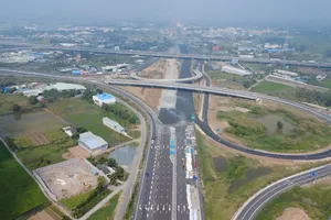 SGGP Newspaper provides panoramic view of Ring Road 3 section in Tay Ninh 