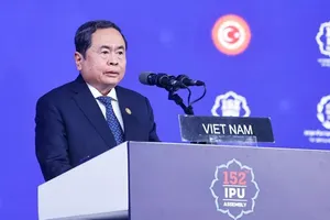 Vietnam's top legislator addresses general debate at 152nd IPU Assembly