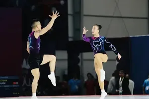 Vietnam wins 3 golds at 2026 Aerobic Gymnastics World Cup