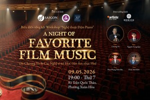 Classic movie music concert tours HCMC and Hanoi