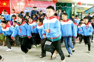 SGGP Newspaper brings hope to children in border highlands