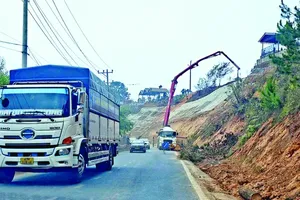 Landslides, ground subsidence intensify across Central Highlands, Mekong Delta