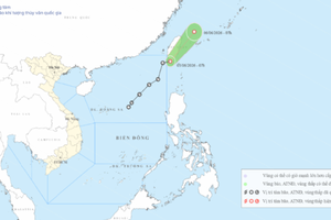 Tropical depression forms in East Sea, triggering rough seas in northern waters