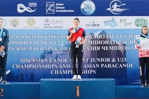 Vietnamese canoeist brings home three Asian junior titles