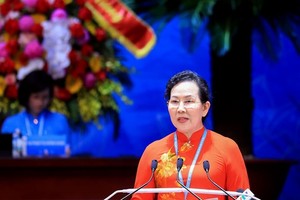Le Thi Thuy re-elected President of Vietnam Women’s Union