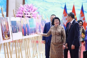 Cambodian National Assembly President concludes official visit to Vietnam