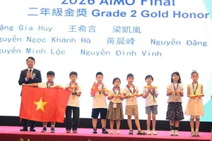 Vietnamese students win 205 awards at AIMO 2026 International Final