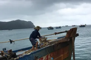 Authorities urge precautions against tropical depression