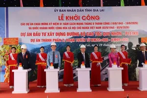 Section 2 of Quy Nhon-Pleiku Expressway breaks ground