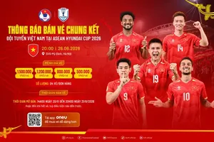Vietnam Football Federation opens online ticket sales for ASEAN Cup 2026 final