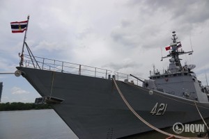 Thai naval vessel makes goodwill visit to Ho Chi Minh City