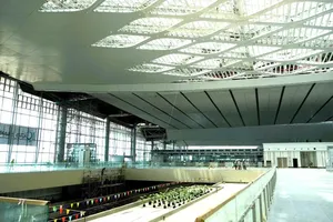 Long Thanh Airport construction site remains active throughout holiday