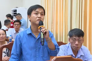 Cử tri phường Bến Cát (TPHCM) kiến nghị nhiều vấn đề liên quan đến dân sinh