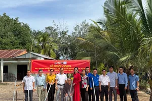 Xã Dầu Tiếng xây tặng "Nhà Nhân ái" cho một hộ khó khăn