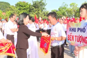 Gần 1.000 vận động viên tham gia Đại hội thể thao phường Bến Cát