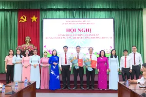  Phường Bến Cát (TPHCM): Ra mắt hai đơn vị sự nghiệp công lập thuộc phường