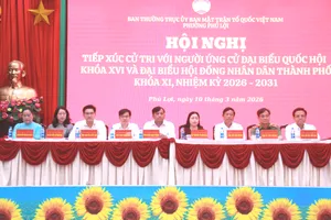 Cử tri phường Phú Lợi quan tâm công tác phòng, chống ma túy và chính sách dân sinh