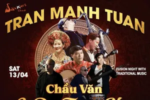 Đêm diễn chầu văn “Cô đôi thượng ngàn”