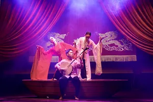 Tác phẩm múa "Gánh hát Cù Lao". Ảnh: THÚY BÌNH