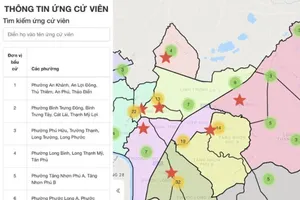 TP Thủ Đức ra mắt chuyên trang điện tử về bầu cử