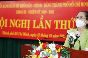 Đảng ủy Khối Dân - Chính - Đảng TPHCM cần tăng tốc hoàn thành nhiệm vụ trong giai đoạn “bình thường mới” của thành phố  ​