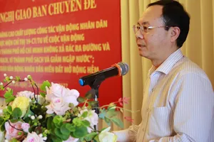 Công tác dân vận phải được đặt lên hàng đầu