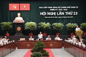 Bí thư Thành ủy TPHCM Nguyễn Văn Nên: Phải đưa ra các giải pháp đủ mạnh để tạo chuyển biến kinh tế - xã hội 3 tháng cuối năm