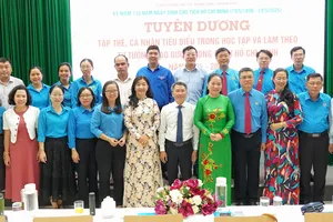 Công đoàn các cơ quan Đảng TPHCM biểu dương 77 tập thể, cá nhân điển hình học và làm theo Bác