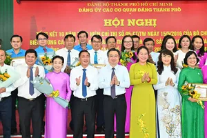 Tuyên dương 102 tập thể, cá nhân thực hiện tốt việc học và làm theo Bác