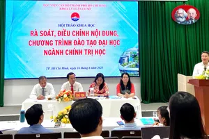 Rà soát, điều chỉnh chương trình đào tạo ngành Chính trị học