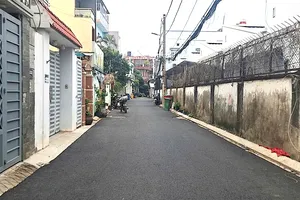 Phường Thủ Đức (TPHCM) hoàn thành việc nâng cấp nhiều tuyến hẻm