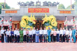 Nhiều hoạt động tại Lễ Kỳ yên 2026 ở Đình Phong Phú