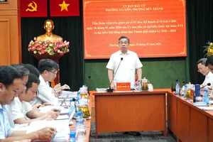 Phó Bí thư Thành ủy TPHCM Nguyễn Phước Lộc: Tập trung rà soát đầy đủ dữ liệu cử tri