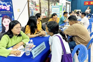 TPHCM: Gần 61.900 người được giới thiệu việc làm trong quý 1