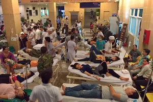 Bệnh nhân đang điều trị tại Bệnh viện Đa khoa Xuyên Á