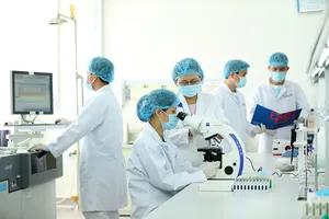 Phòng xét nghiệm SARS-CoV-2 của một cơ sở y tế tại TPHCM