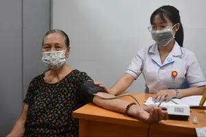 Người cao tuổi khám chữa bệnh tại Bệnh viện Vũng Tàu, TPHCM. Ảnh: HUYỀN TRANG