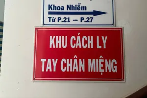 TPHCM có 858 ca mắc tay chân miệng trong một tuần