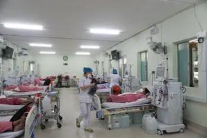 Người bệnh chạy thận nhân tạo tại Bệnh viện Chợ Rẫy
