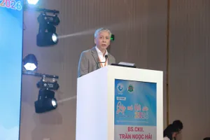 BS-CK2 Trần Ngọc Hải, Giám đốc Bệnh viện Từ Dũ phát biểu tại hội nghị