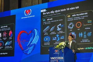 GS-TS-BS Phạm Mạnh Hùng, Chủ tịch Hội Tim mạch học Việt Nam chia sẻ tại Đại hội Tim mạch toàn quốc lần thứ 20